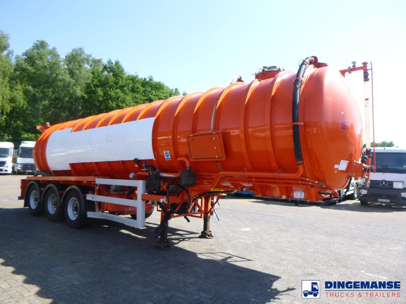 Crossland Vacuum tank alu 33 m3 / 1 comp - Полуремарке цистерна: снимка 2 Crossland Vacuum tank alu 33 m3 / 1 comp - Полуремарке цистерна: снимка 2