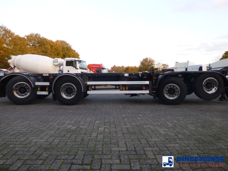 Контейнеровоз/ Сменна каросерия камион D-Tec 4-axle container combi trailer (2 + 2 axles): снимка 16