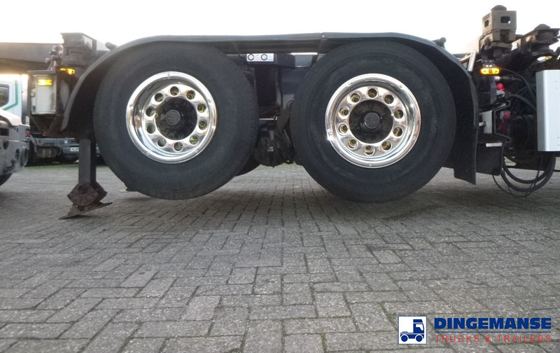Контейнеровоз/ Сменна каросерия камион D-Tec 4-axle container combi trailer (2 + 2 axles): снимка 17