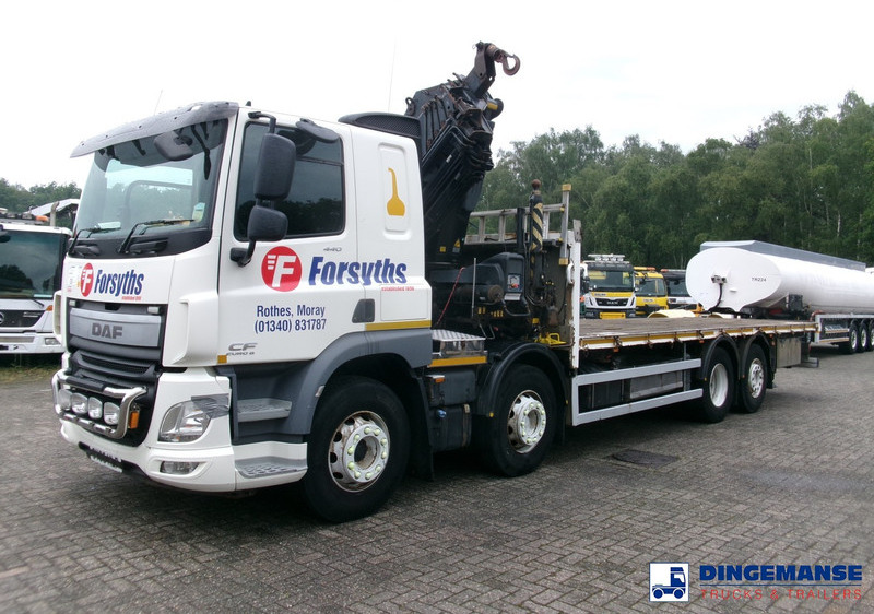 DAF CF 440 8x2 RHD + Hiab XS 477 E-6 HiDuo - Камион с кран: снимка 1 DAF CF 440 8x2 RHD + Hiab XS 477 E-6 HiDuo - Камион с кран: снимка 1