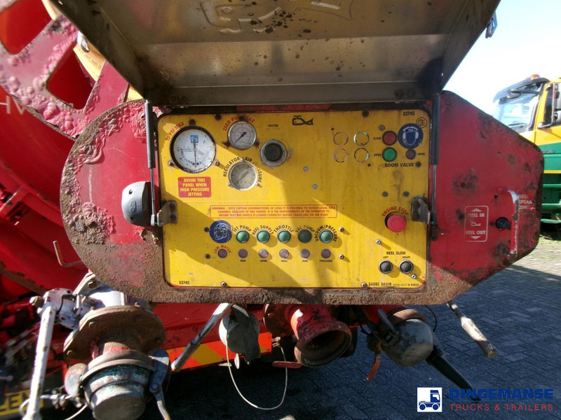 Каналопочистваща машина DAF CF 75.310 6x4 RHD Whale vacuum tank 11.8 m3 / 2 comp: снимка 13