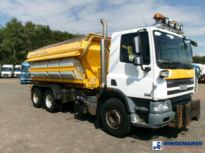 DAF CF 75.360 6X4 RHD gritter / salt spreader - Снегорин: снимка 2 DAF CF 75.360 6X4 RHD gritter / salt spreader - Снегорин: снимка 2
