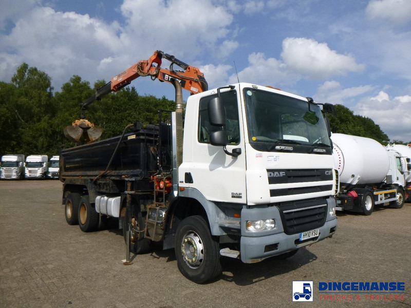 DAF CF 85.360 8X4 RHD tipper + Terex 118.2 VGL-A15 - Камион с кран: снимка 2 DAF CF 85.360 8X4 RHD tipper + Terex 118.2 VGL-A15 - Камион с кран: снимка 2