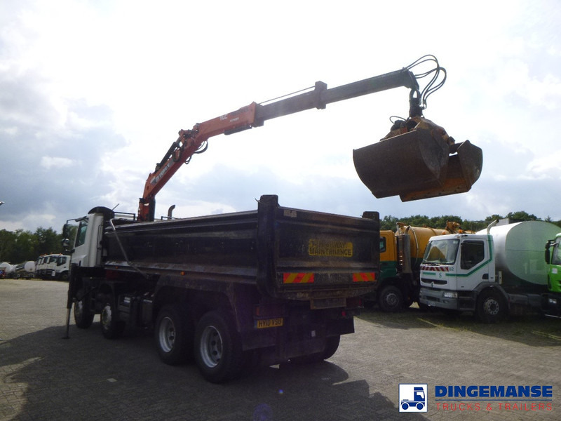 DAF CF 85.360 8X4 RHD tipper + Terex 118.2 VGL-A15 - Камион с кран: снимка 3 DAF CF 85.360 8X4 RHD tipper + Terex 118.2 VGL-A15 - Камион с кран: снимка 3
