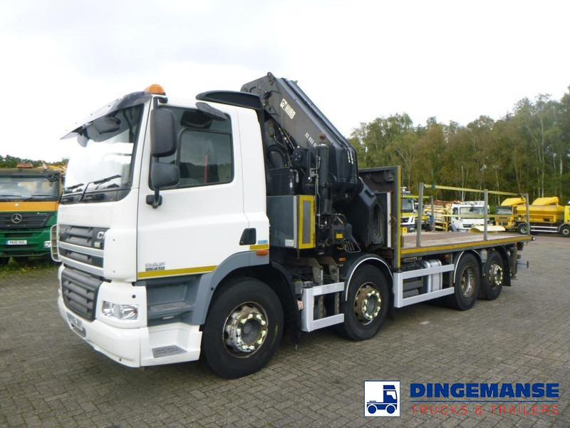DAF CF 85.410 8X2 RHD + Hiab XS855 EP6 Hipro - Камион с кран: снимка 5 DAF CF 85.410 8X2 RHD + Hiab XS855 EP6 Hipro - Камион с кран: снимка 5