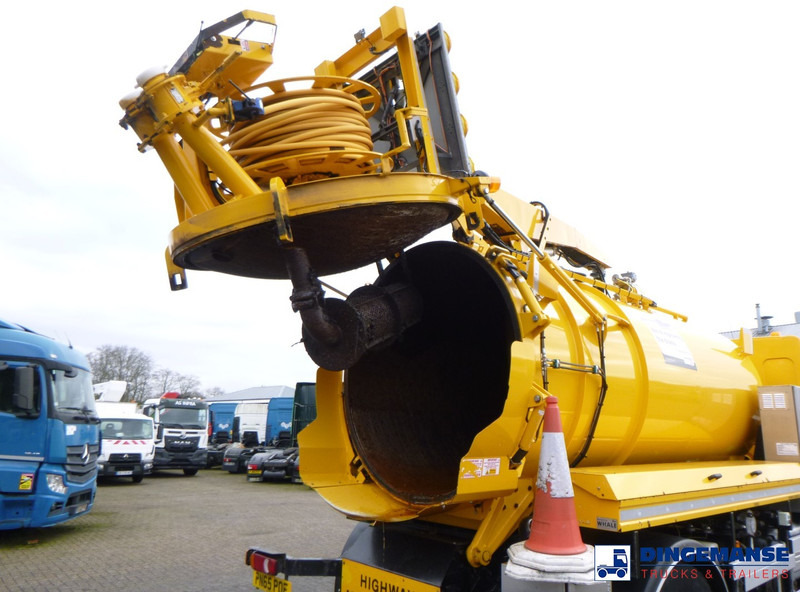 Каналопочистваща машина DAF LF 220 4x2 RHD Whale vacuum tank: снимка 11