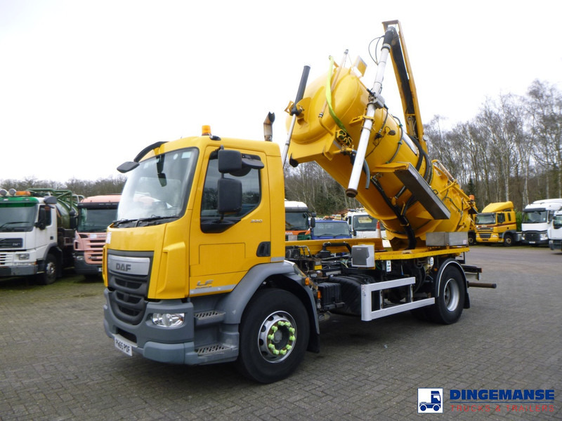 DAF LF 220 4x2 RHD Whale vacuum tank - Каналопочистваща машина: снимка 1 DAF LF 220 4x2 RHD Whale vacuum tank - Каналопочистваща машина: снимка 1
