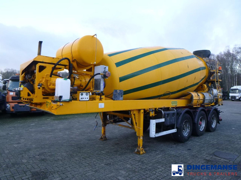 De Buf Concrete mixer trailer BM12-39-3 12 m3 - Полуремарке бетон миксер: снимка 1 De Buf Concrete mixer trailer BM12-39-3 12 m3 - Полуремарке бетон миксер: снимка 1