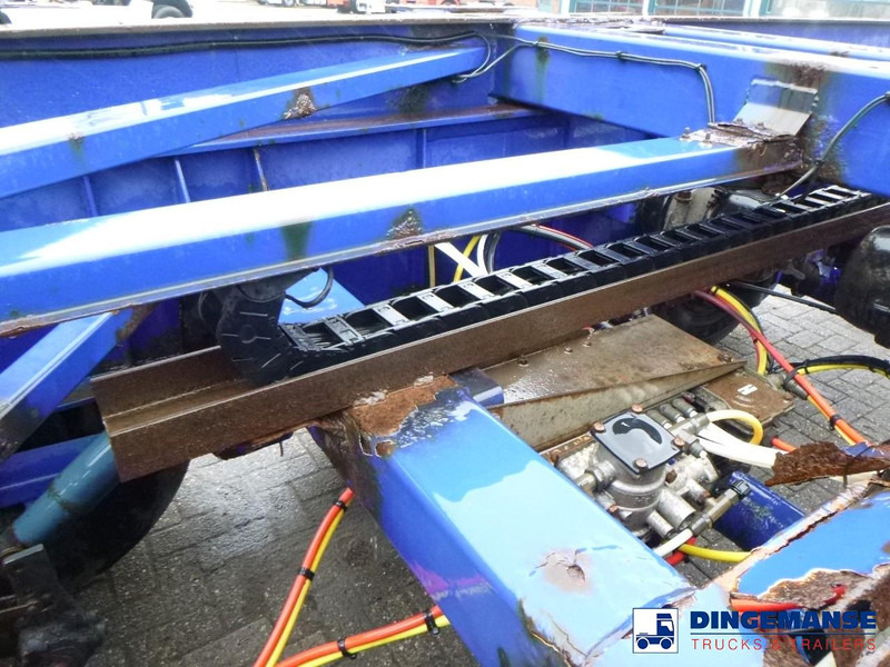 Контейнеровоз/ Сменна каросерия полуремарке Dennison 3-axle container trailer 20-30-40-45 ft: снимка 11