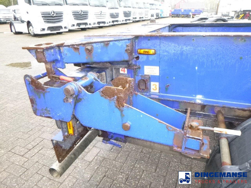 Контейнеровоз/ Сменна каросерия полуремарке Dennison 3-axle container trailer 20-30-40-45 ft: снимка 7