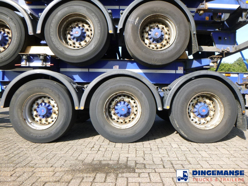 Контейнеровоз/ Сменна каросерия камион Dennison Stack - 3 x container trailer 20-30-40-45 ft: снимка 12