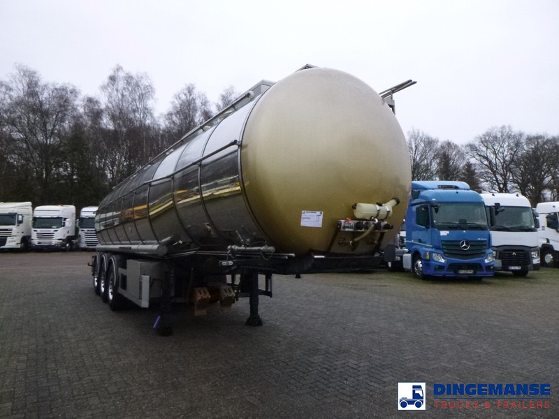 Dijkstra Chemical tank inox L4BH 37.5 m3 / 1 comp - Полуремарке цистерна: снимка 2 Dijkstra Chemical tank inox L4BH 37.5 m3 / 1 comp - Полуремарке цистерна: снимка 2
