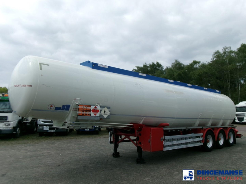 Feldbinder Fuel tank alu 44.6 m3 + pump - Полуремарке цистерна: снимка 1 Feldbinder Fuel tank alu 44.6 m3 + pump - Полуремарке цистерна: снимка 1