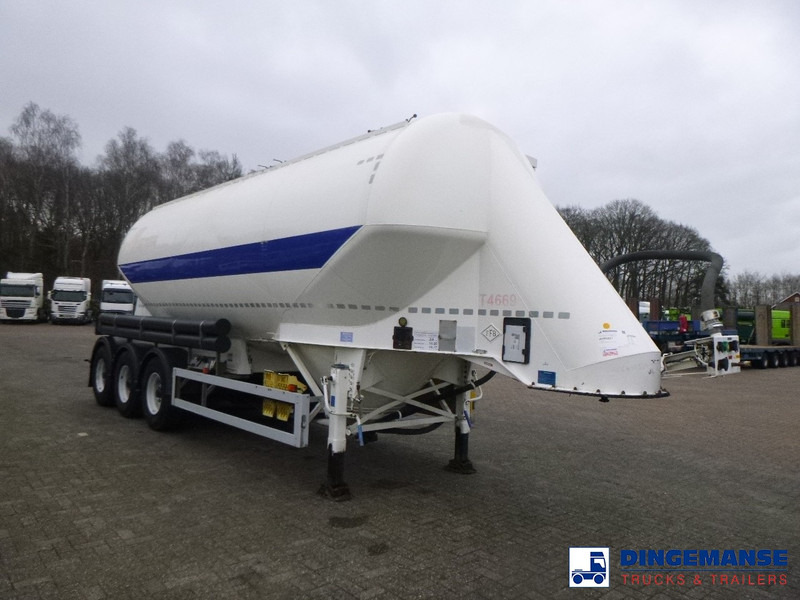 Feldbinder Powder tank alu 36 m3 / 1 comp - Полуремарке цистерна: снимка 2 Feldbinder Powder tank alu 36 m3 / 1 comp - Полуремарке цистерна: снимка 2