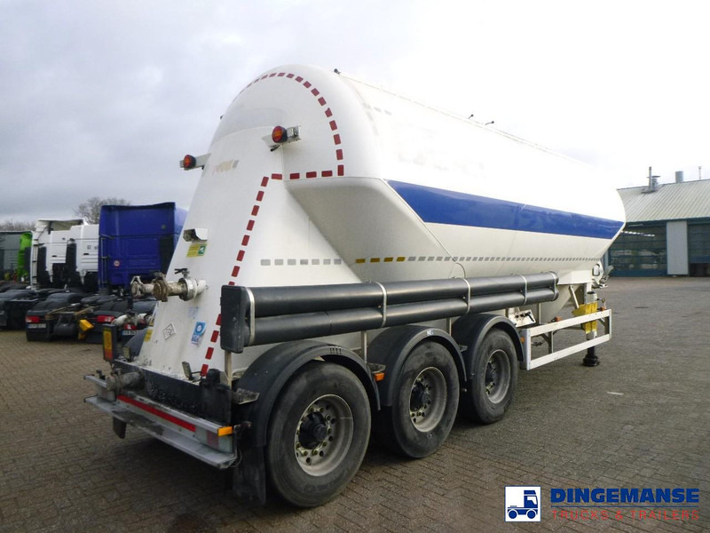 Feldbinder Powder tank alu 36 m3 / 1 comp - Полуремарке цистерна: снимка 4 Feldbinder Powder tank alu 36 m3 / 1 comp - Полуремарке цистерна: снимка 4
