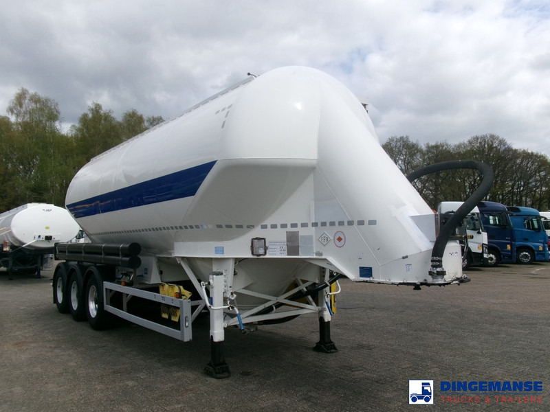 Feldbinder Powder tank alu 36 m3 / 1 comp - Полуремарке цистерна: снимка 2 Feldbinder Powder tank alu 36 m3 / 1 comp - Полуремарке цистерна: снимка 2