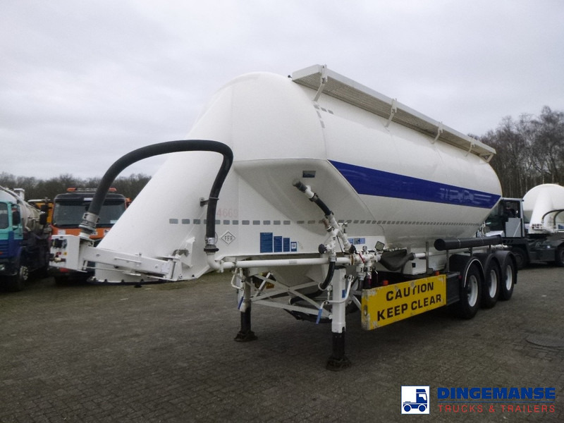Feldbinder Powder tank alu 36 m3 / 1 comp - Полуремарке цистерна: снимка 1 Feldbinder Powder tank alu 36 m3 / 1 comp - Полуремарке цистерна: снимка 1