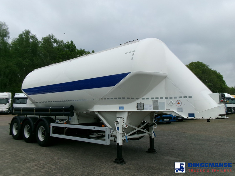 Feldbinder Powder tank alu 36 m3 / 1 comp - Полуремарке цистерна: снимка 2 Feldbinder Powder tank alu 36 m3 / 1 comp - Полуремарке цистерна: снимка 2