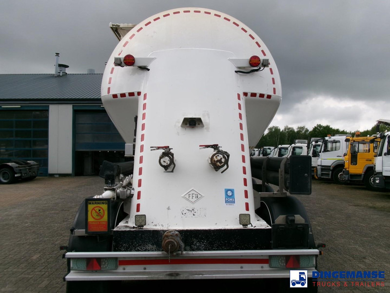 Feldbinder Powder tank alu 36 m3 / 1 comp - Полуремарке цистерна: снимка 5 Feldbinder Powder tank alu 36 m3 / 1 comp - Полуремарке цистерна: снимка 5