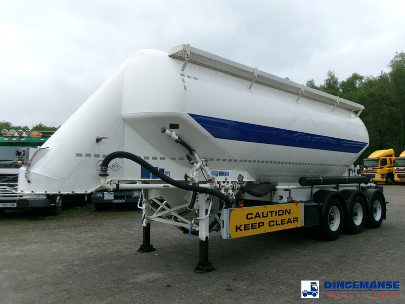Feldbinder Powder tank alu 36 m3 / 1 comp - Полуремарке цистерна: снимка 1 Feldbinder Powder tank alu 36 m3 / 1 comp - Полуремарке цистерна: снимка 1