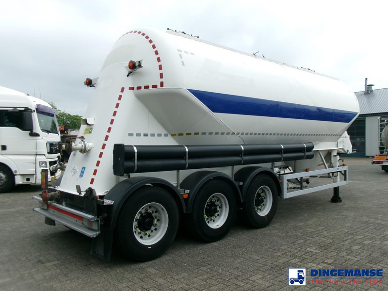 Feldbinder Powder tank alu 36 m3 / 1 comp - Полуремарке цистерна: снимка 4 Feldbinder Powder tank alu 36 m3 / 1 comp - Полуремарке цистерна: снимка 4
