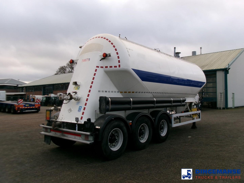 Feldbinder Powder tank alu 36 m3 / 1 comp - Полуремарке цистерна: снимка 4 Feldbinder Powder tank alu 36 m3 / 1 comp - Полуремарке цистерна: снимка 4