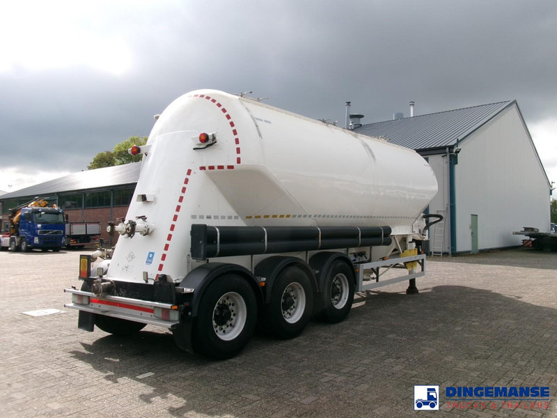 Feldbinder Powder tank alu 36 m3 / 1 comp - Полуремарке цистерна: снимка 4 Feldbinder Powder tank alu 36 m3 / 1 comp - Полуремарке цистерна: снимка 4