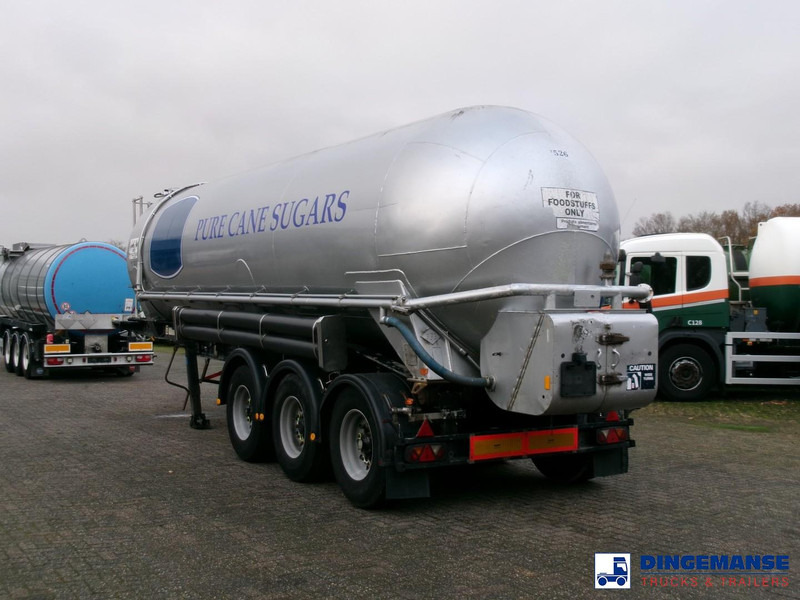 Feldbinder Powder tank alu 38 m3 (tipping) - Полуремарке цистерна: снимка 3 Feldbinder Powder tank alu 38 m3 (tipping) - Полуремарке цистерна: снимка 3