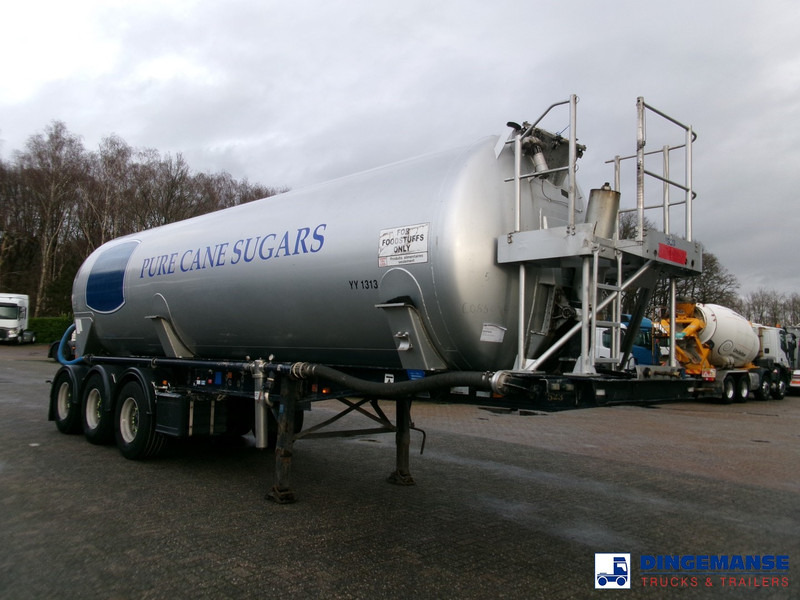 Feldbinder Powder tank alu 38 m3 (tipping) - Полуремарке цистерна: снимка 2 Feldbinder Powder tank alu 38 m3 (tipping) - Полуремарке цистерна: снимка 2