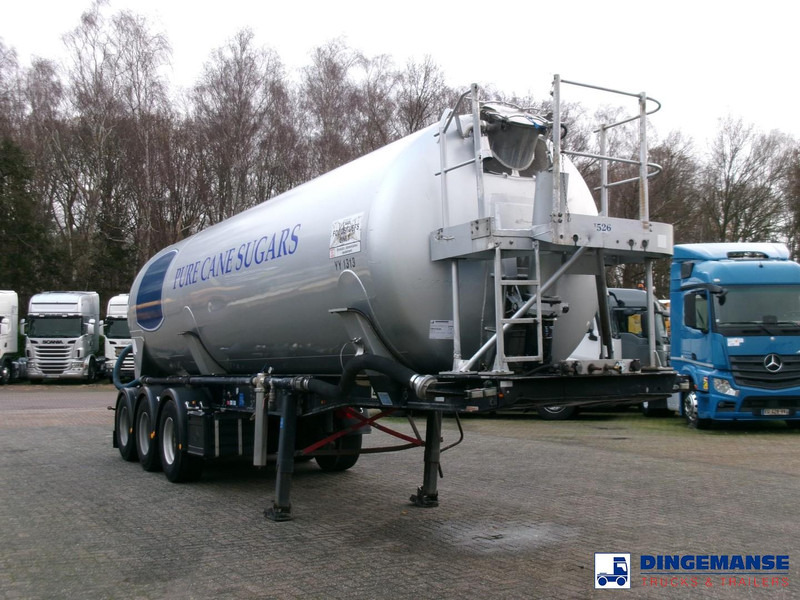 Feldbinder Powder tank alu 38 m3 (tipping) - Полуремарке цистерна: снимка 2 Feldbinder Powder tank alu 38 m3 (tipping) - Полуремарке цистерна: снимка 2
