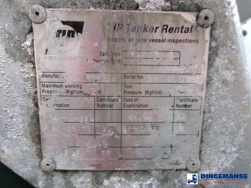 Лизинг на Feldbinder Powder tank alu 38 m3 (tipping) Feldbinder Powder tank alu 38 m3 (tipping): снимка 18