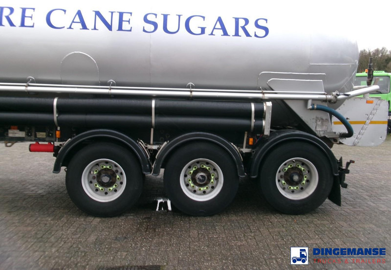 Feldbinder Powder tank alu 38 m3 (tipping) - Полуремарке цистерна: снимка 5 Feldbinder Powder tank alu 38 m3 (tipping) - Полуремарке цистерна: снимка 5