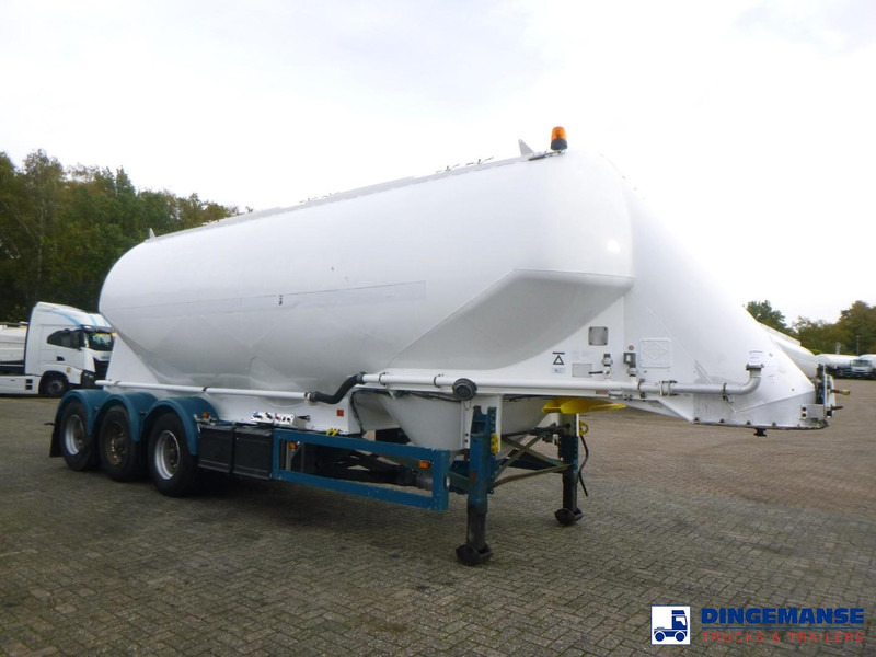 Feldbinder Powder tank alu 40 m3 / 1 comp - Полуремарке цистерна: снимка 2 Feldbinder Powder tank alu 40 m3 / 1 comp - Полуремарке цистерна: снимка 2