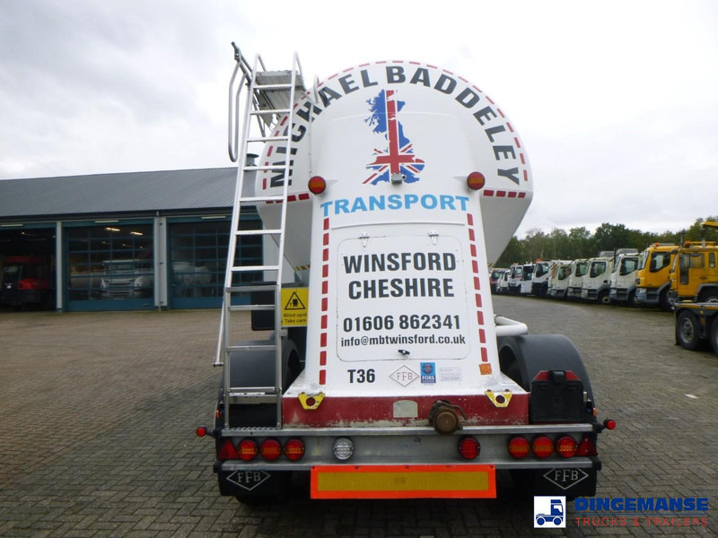 Feldbinder Powder tank alu 40 m3 / 1 comp - Полуремарке цистерна: снимка 5 Feldbinder Powder tank alu 40 m3 / 1 comp - Полуремарке цистерна: снимка 5