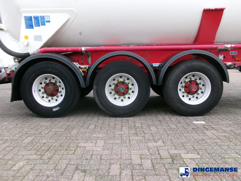 Feldbinder Powder tank alu 41 m3 (tipping) - Полуремарке цистерна: снимка 5 Feldbinder Powder tank alu 41 m3 (tipping) - Полуремарке цистерна: снимка 5