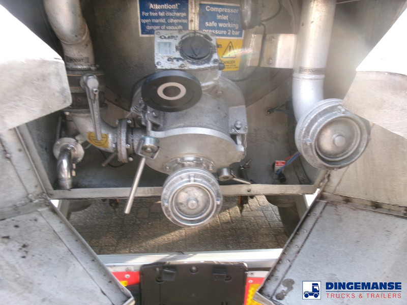Feldbinder Powder tank alu 41 m3 (tipping) - Полуремарке цистерна: снимка 5 Feldbinder Powder tank alu 41 m3 (tipping) - Полуремарке цистерна: снимка 5