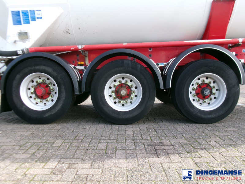 Feldbinder Powder tank alu 41 m3 (tipping) - Полуремарке цистерна: снимка 5 Feldbinder Powder tank alu 41 m3 (tipping) - Полуремарке цистерна: снимка 5