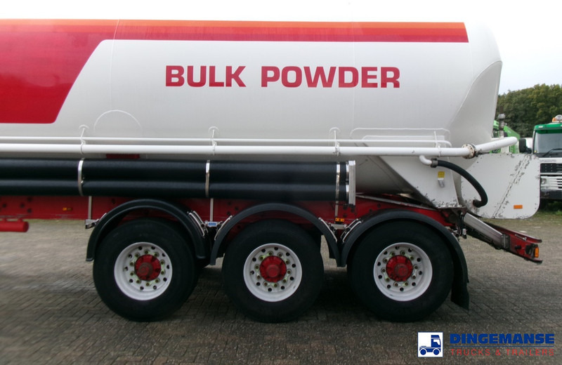 Feldbinder Powder tank alu 41 m3 (tipping) - Полуремарке цистерна: снимка 5 Feldbinder Powder tank alu 41 m3 (tipping) - Полуремарке цистерна: снимка 5