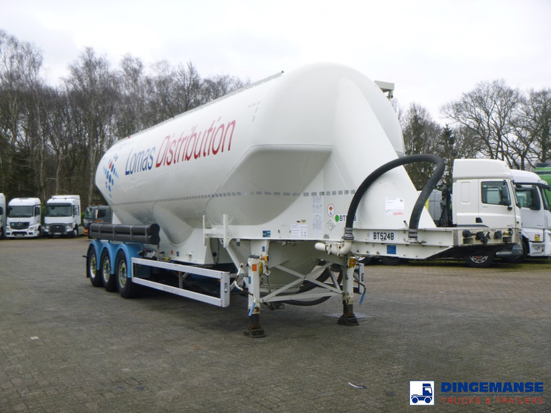 Feldbinder Powder tank alu 50 m3 / 1 comp - Полуремарке цистерна: снимка 2 Feldbinder Powder tank alu 50 m3 / 1 comp - Полуремарке цистерна: снимка 2
