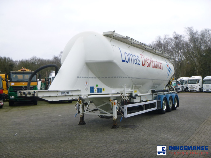 Feldbinder Powder tank alu 50 m3 / 1 comp - Полуремарке цистерна: снимка 1 Feldbinder Powder tank alu 50 m3 / 1 comp - Полуремарке цистерна: снимка 1