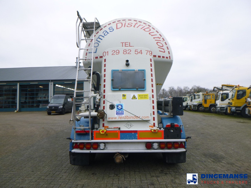 Feldbinder Powder tank alu 50 m3 / 1 comp - Полуремарке цистерна: снимка 5 Feldbinder Powder tank alu 50 m3 / 1 comp - Полуремарке цистерна: снимка 5