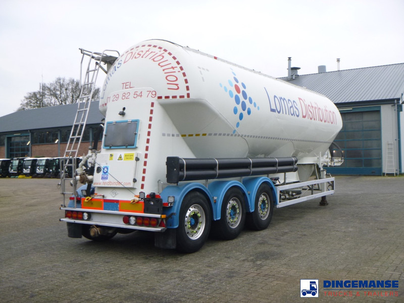 Feldbinder Powder tank alu 50 m3 / 1 comp - Полуремарке цистерна: снимка 4 Feldbinder Powder tank alu 50 m3 / 1 comp - Полуремарке цистерна: снимка 4