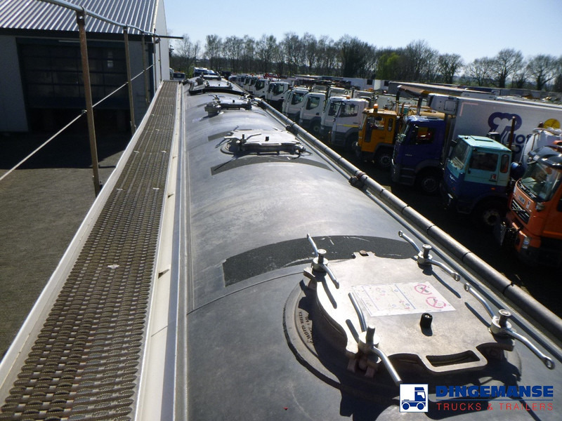 Полуремарке цистерна Feldbinder Powder tank alu 60 m3 (tipping): снимка 16