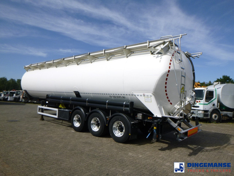Feldbinder Powder tank alu 63 m3 (tipping) - Полуремарке цистерна: снимка 3 Feldbinder Powder tank alu 63 m3 (tipping) - Полуремарке цистерна: снимка 3