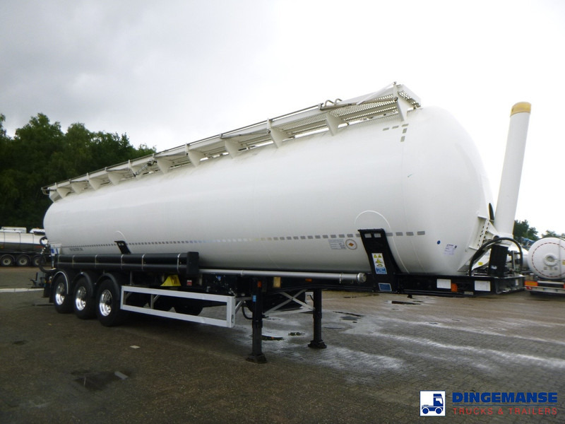 Feldbinder Powder tank alu 63 m3 (tipping) - Полуремарке цистерна: снимка 2 Feldbinder Powder tank alu 63 m3 (tipping) - Полуремарке цистерна: снимка 2