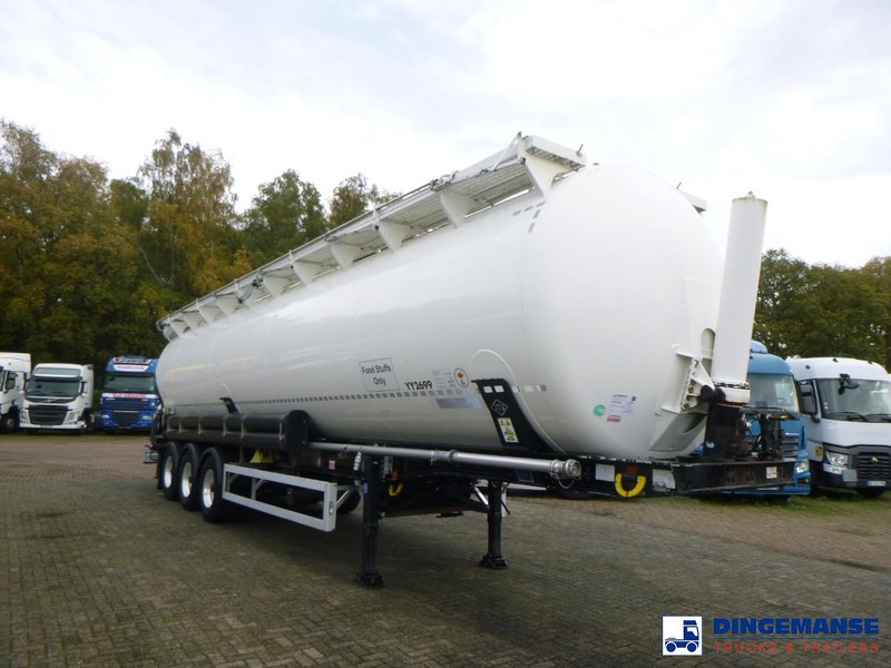 Feldbinder Powder tank alu 63 m3 (tipping) - Полуремарке цистерна: снимка 2 Feldbinder Powder tank alu 63 m3 (tipping) - Полуремарке цистерна: снимка 2