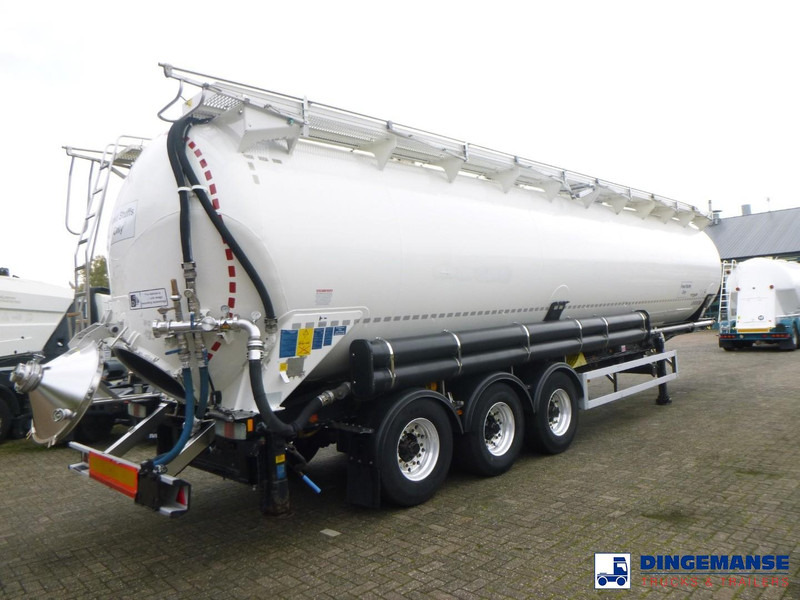 Feldbinder Powder tank alu 63 m3 (tipping) - Полуремарке цистерна: снимка 4 Feldbinder Powder tank alu 63 m3 (tipping) - Полуремарке цистерна: снимка 4