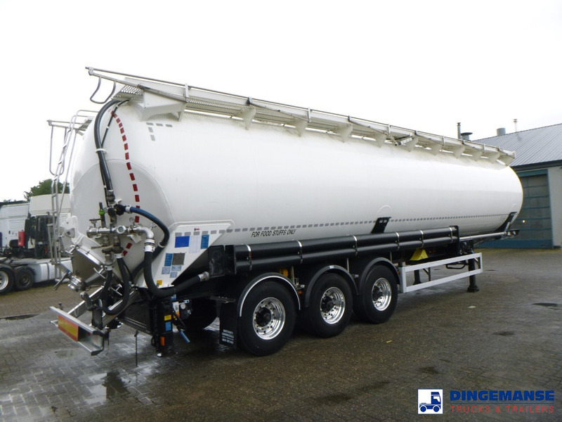 Feldbinder Powder tank alu 63 m3 (tipping) - Полуремарке цистерна: снимка 4 Feldbinder Powder tank alu 63 m3 (tipping) - Полуремарке цистерна: снимка 4