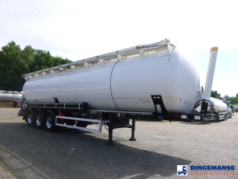 Feldbinder Powder tank alu 63 m3 (tipping) - Полуремарке цистерна: снимка 2 Feldbinder Powder tank alu 63 m3 (tipping) - Полуремарке цистерна: снимка 2