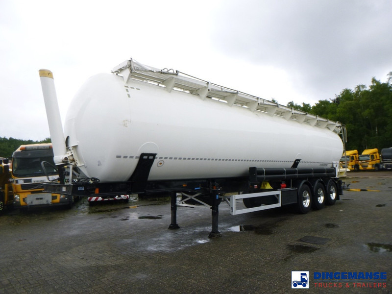Feldbinder Powder tank alu 63 m3 (tipping) - Полуремарке цистерна: снимка 1 Feldbinder Powder tank alu 63 m3 (tipping) - Полуремарке цистерна: снимка 1